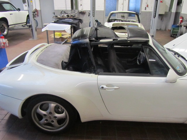 Cabrio-Verdeck erneuern (Porsche 993)